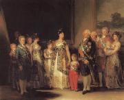 Francisco de goya y Lucientes The Family of Charles IV China oil painting reproduction
